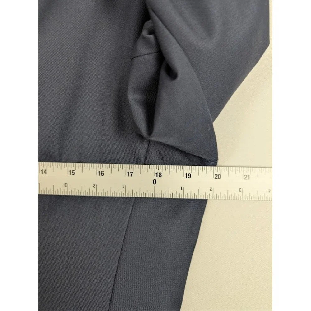 Suitsupply Lazio Blazer 38L Navy Blue Vitale Barberis Canonico Wool Jacket